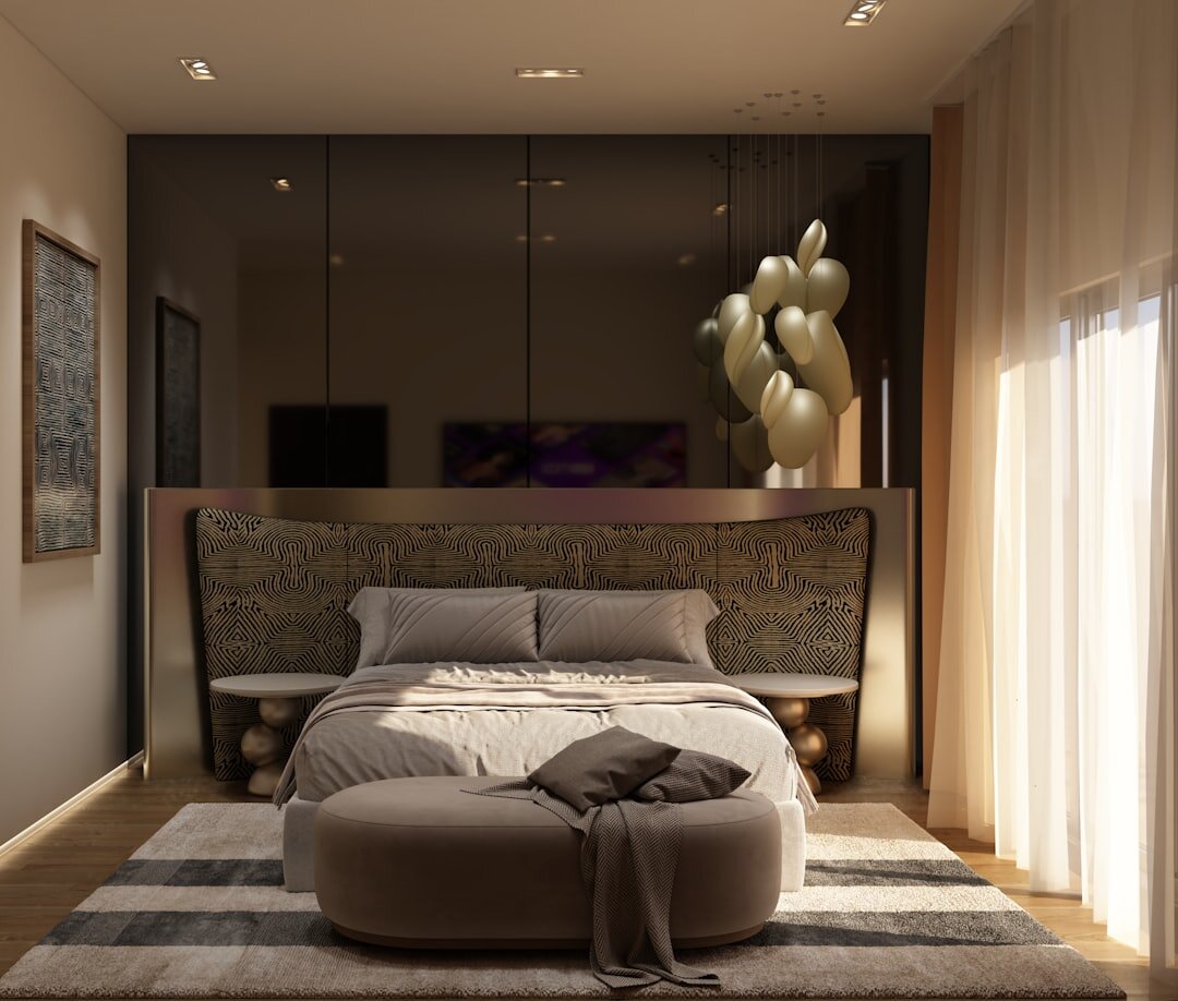 celebrity bedroom interior