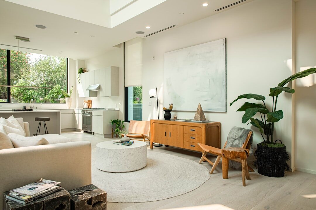 luxury celebrity living room