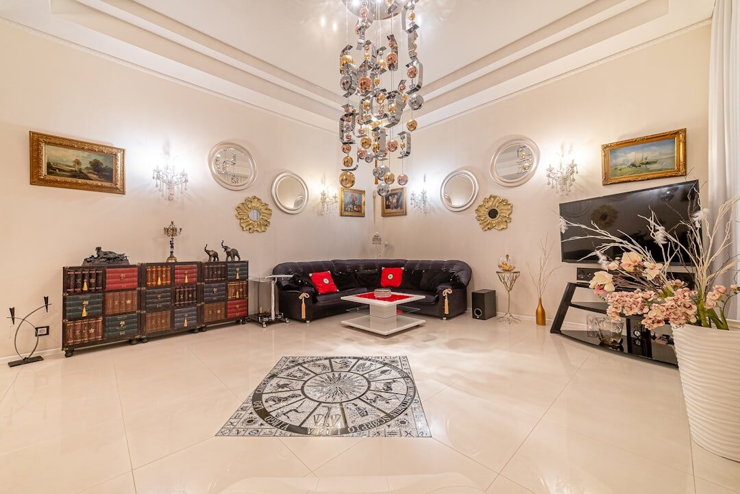 celebrity living room interior